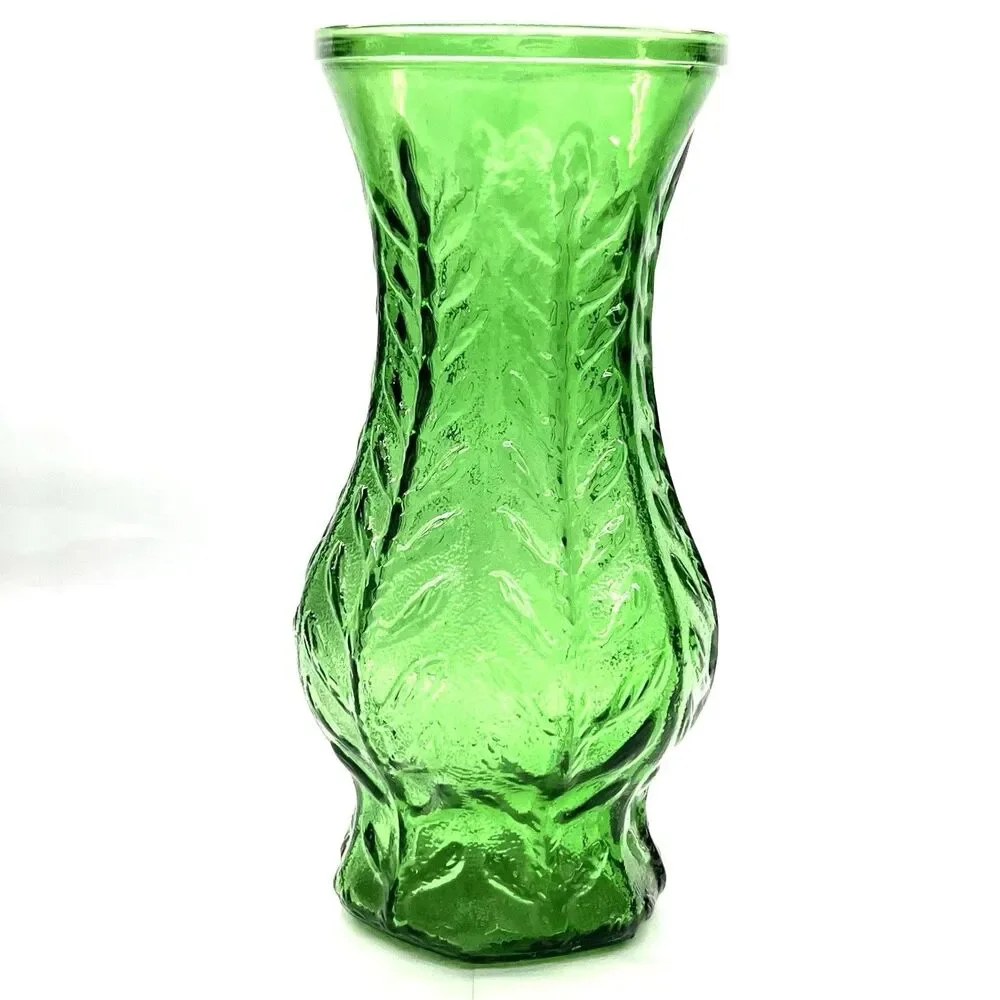 FTD - 1976 Emerald Green -Glass Vase 10